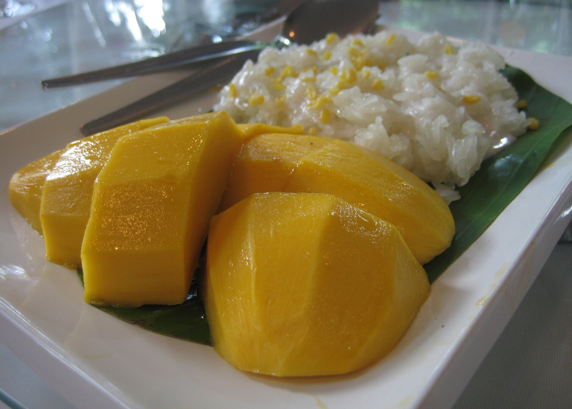 Mango Sticky Rice, ข้าวเหนียวมะม่วง