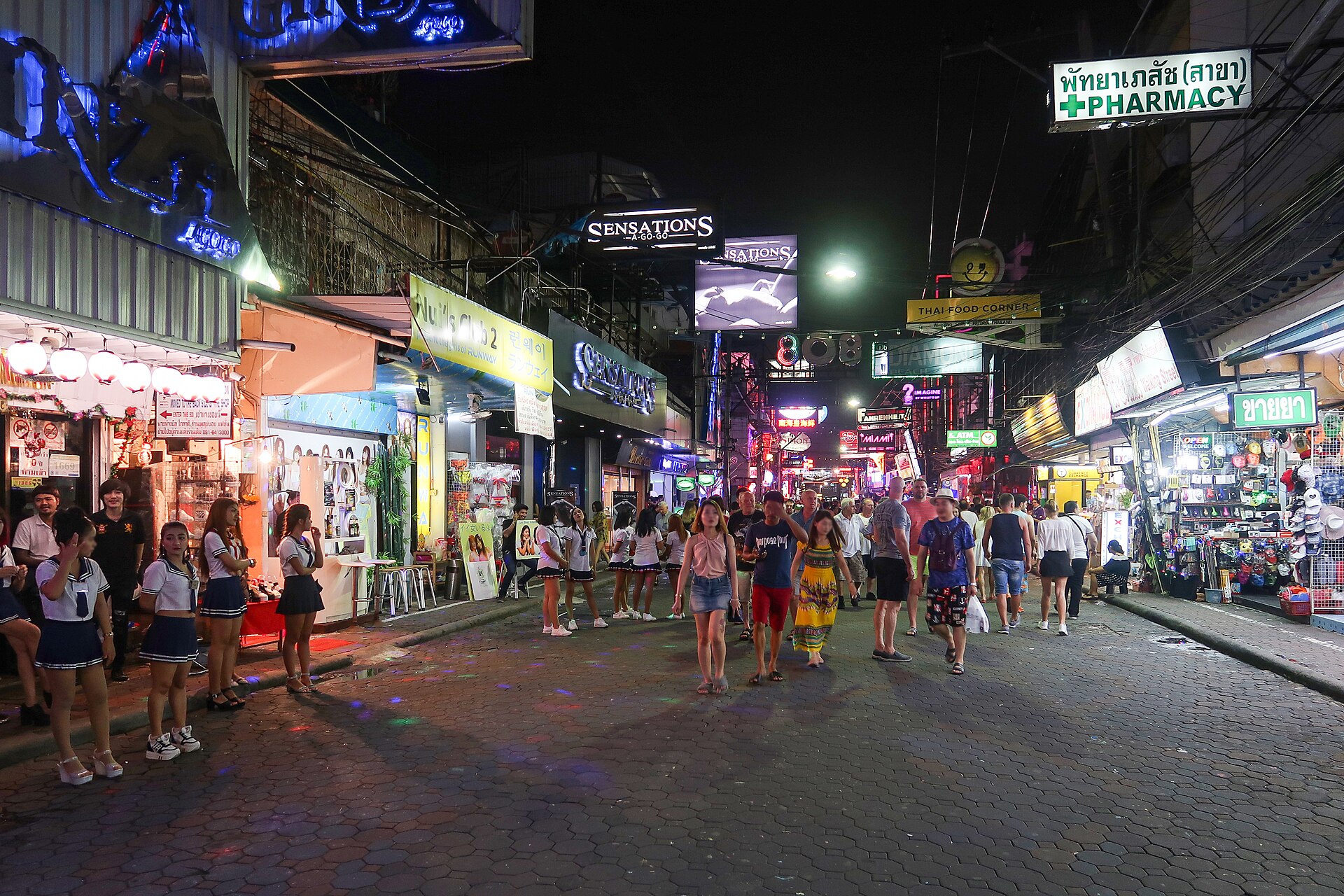 Walking Street Food in Pattaya