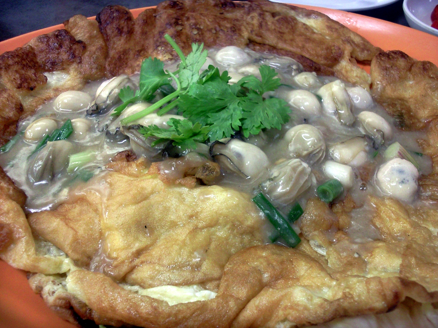 Oyster Omelette in Hat Yai