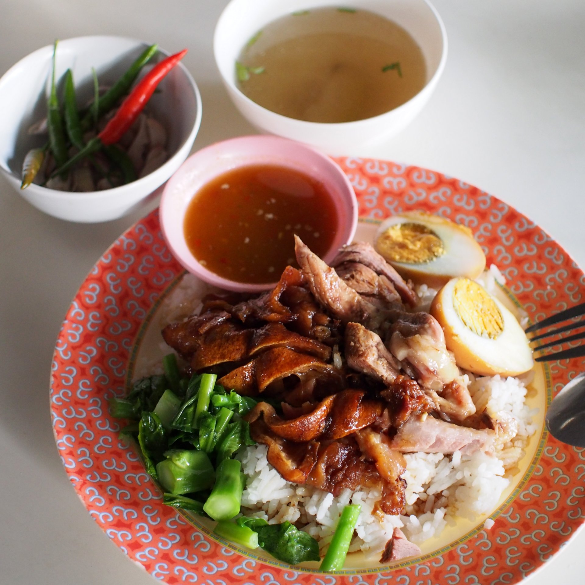 Khao Kha Moo in Kanchanaburi