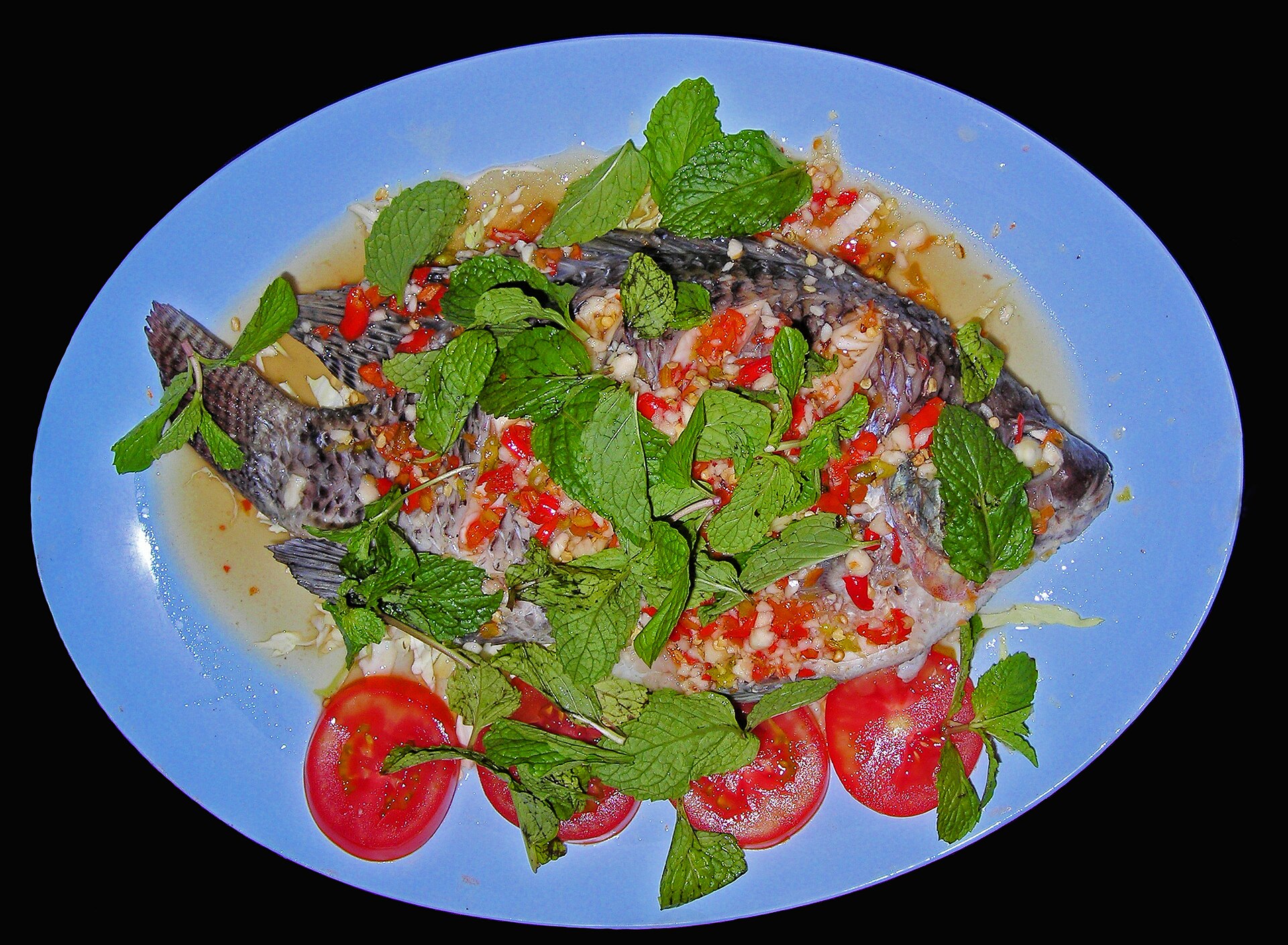 Steamed Fish in Koh Chang