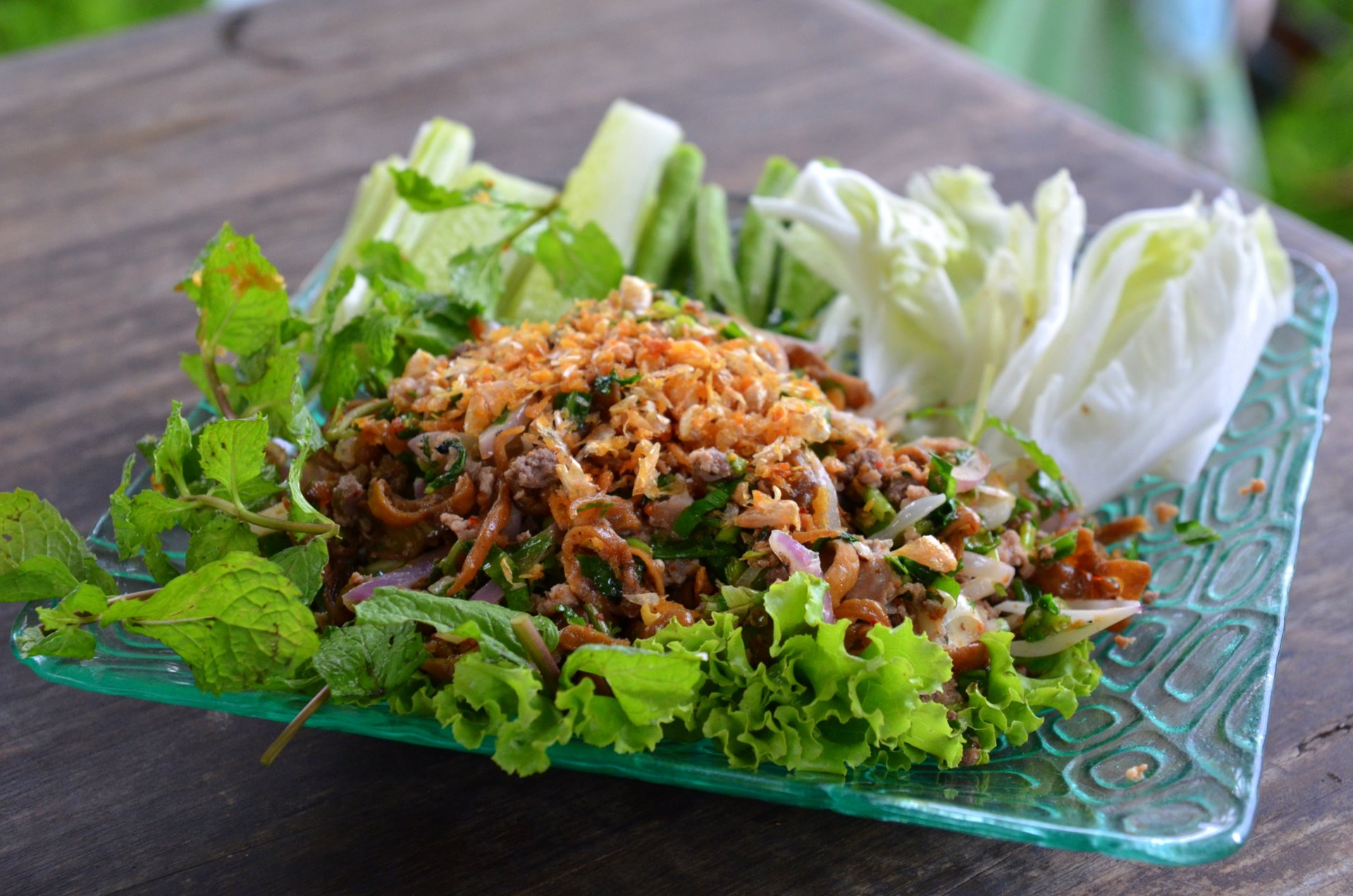 Larb Moo in Pai