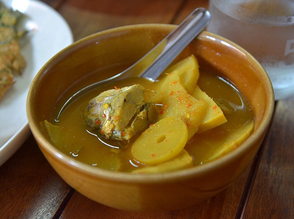 Lotus Root Curry in Ayutthaya