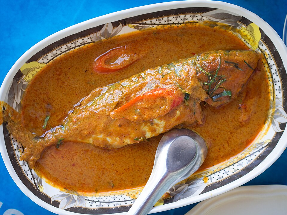 Coconut Fish Curry in Koh Samui