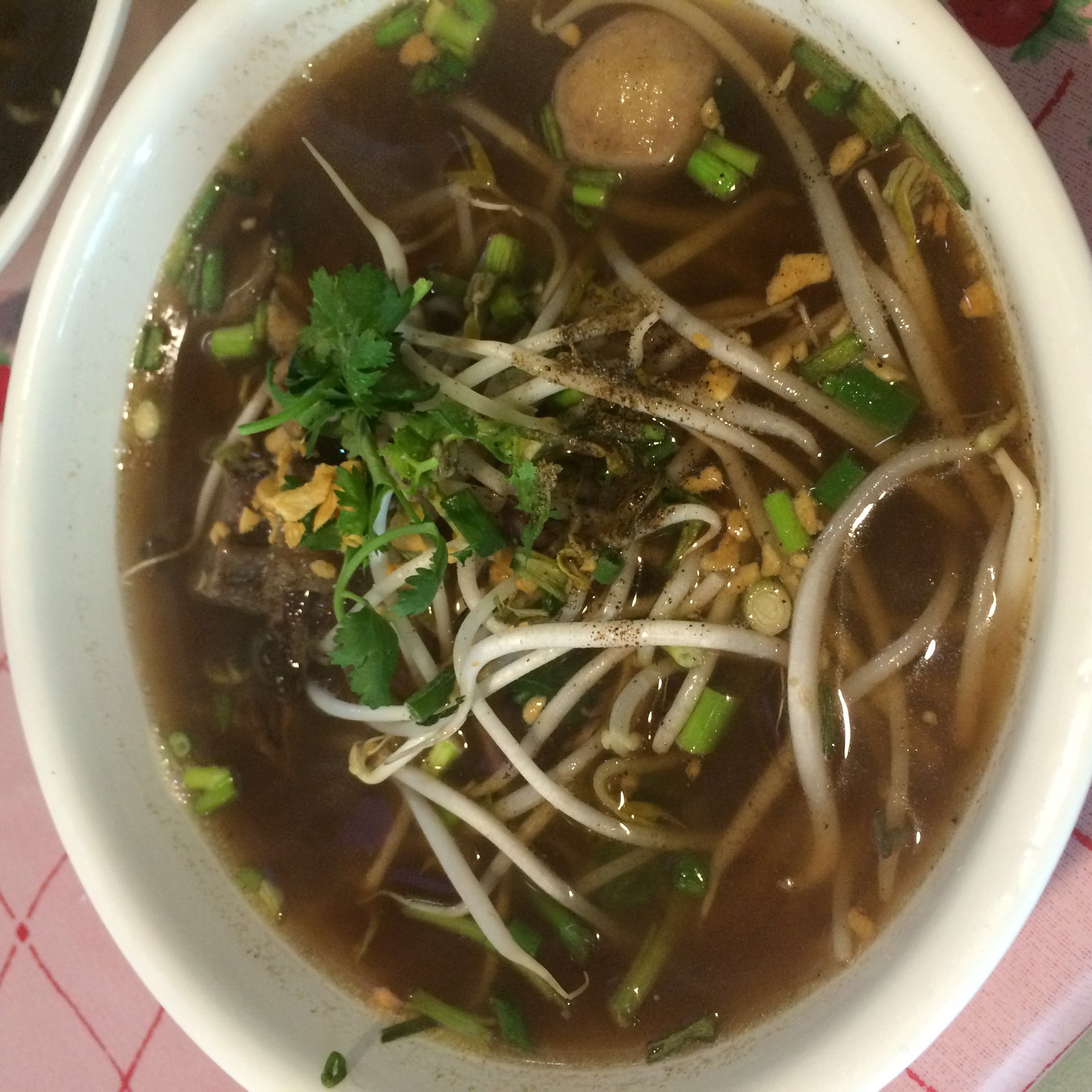 Beef Noodle Soup in Pattaya
