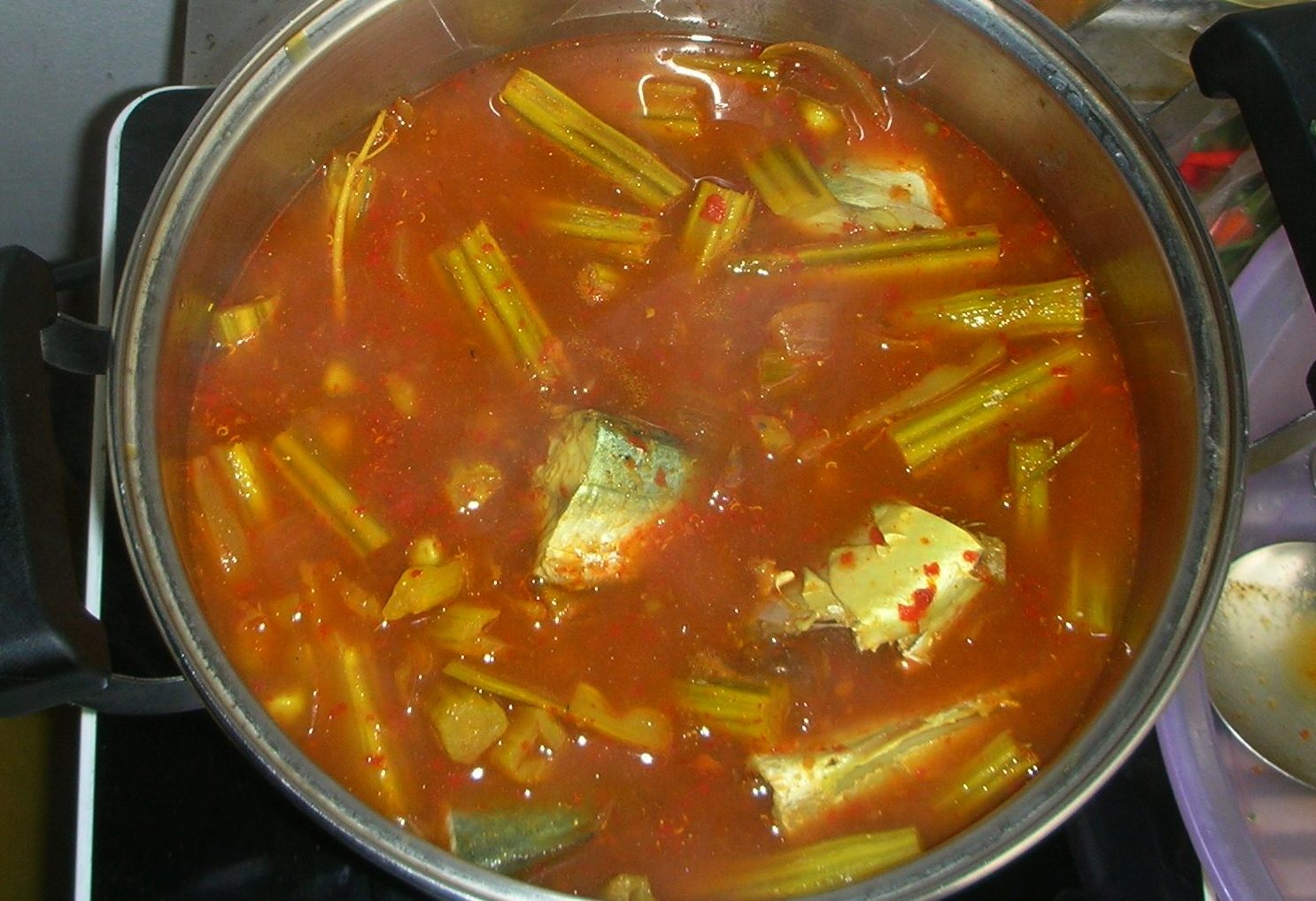 Gaeng Som fish, แกงส้มปลา