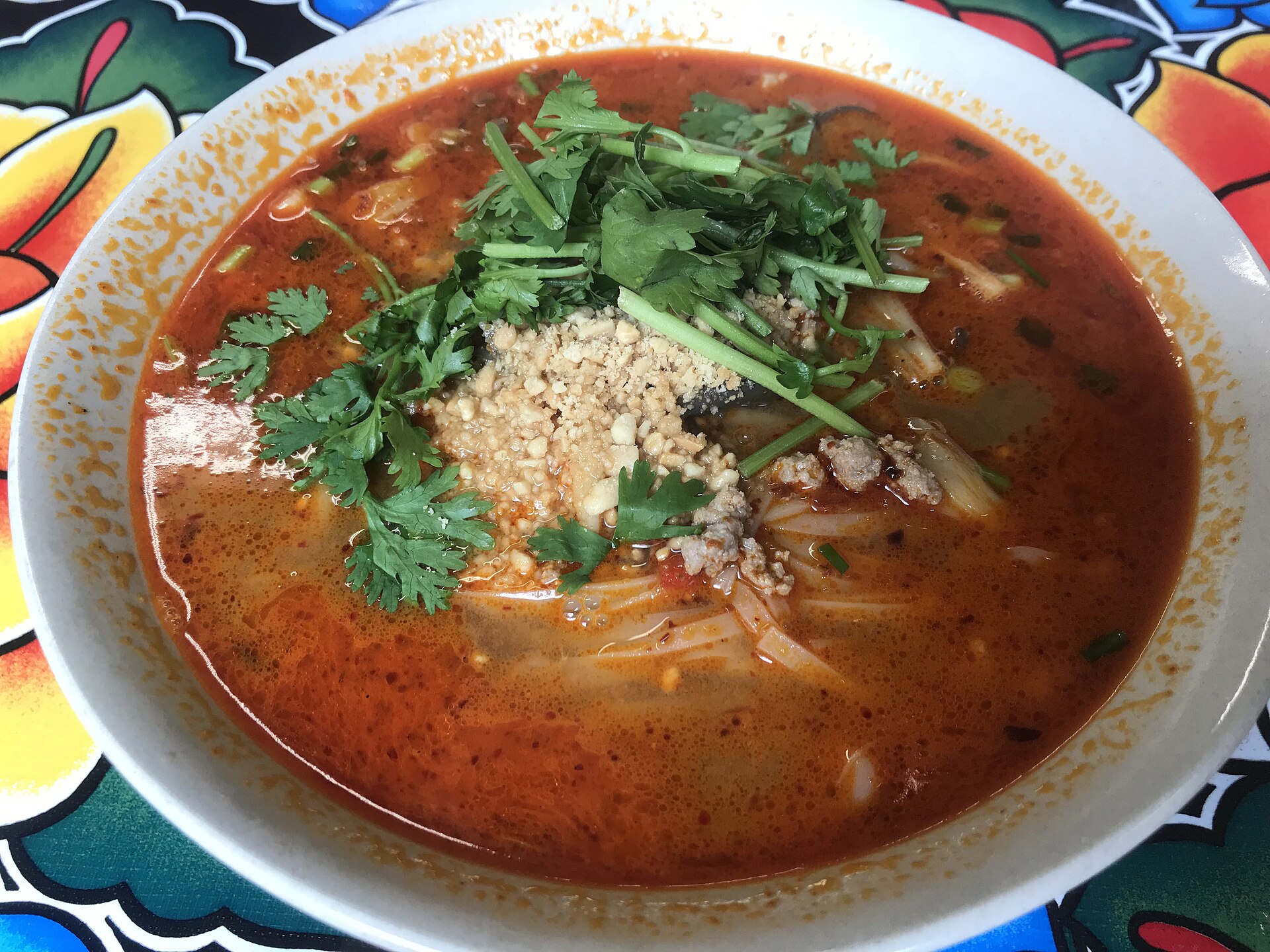 Tom Yum Noodles in Bangkok