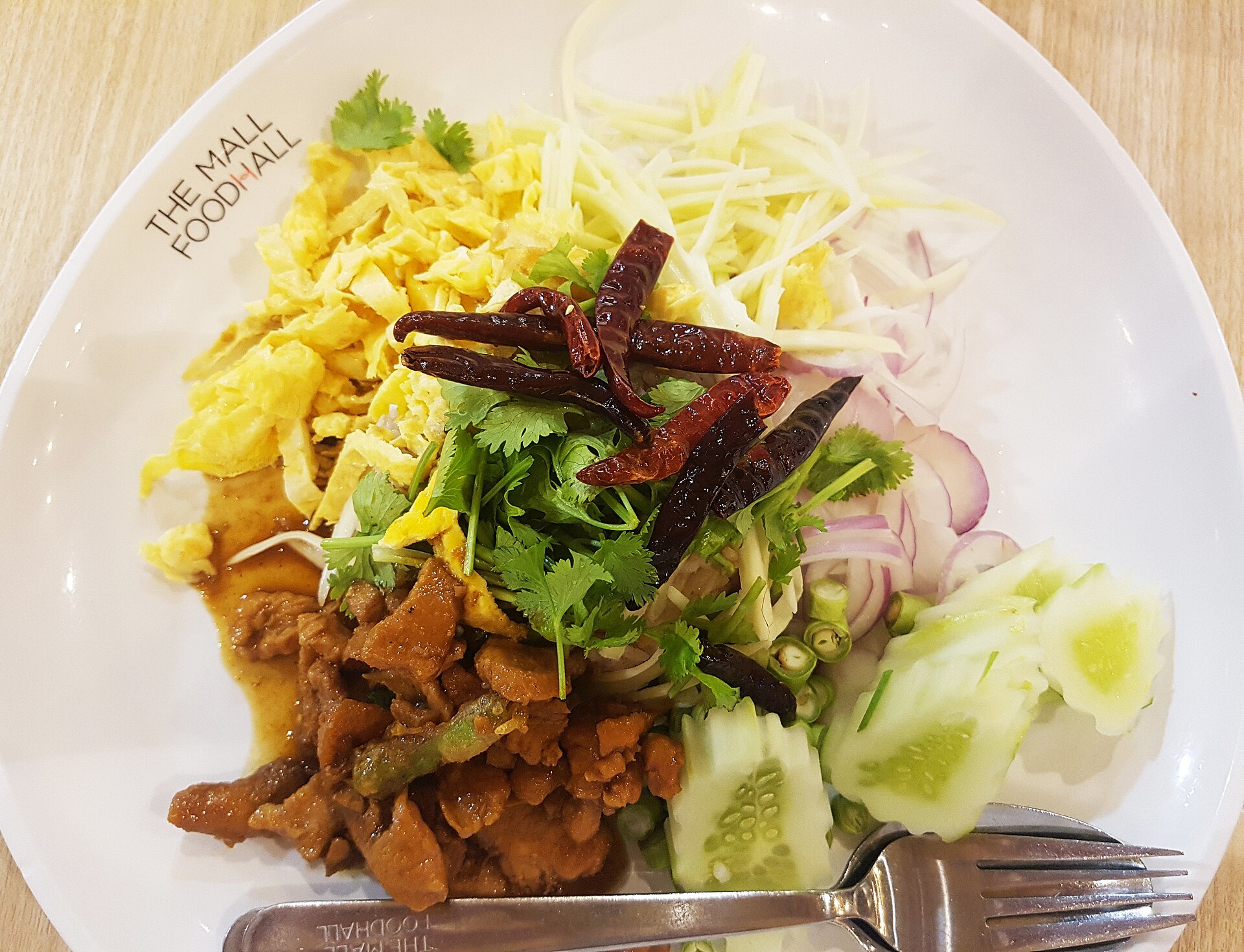 Khao Kluk Kapi in Bangkok