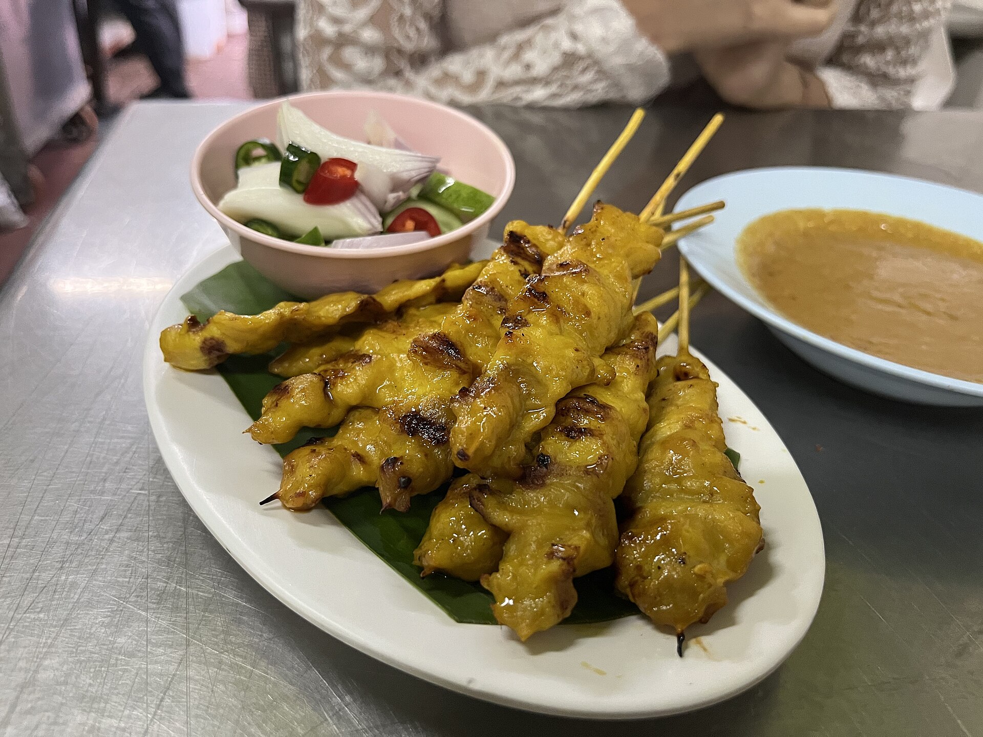Pork Satay in Bangkok